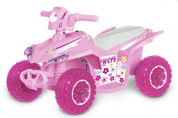 Elektrofahrzeug Quad FORCE, pink, Carromco