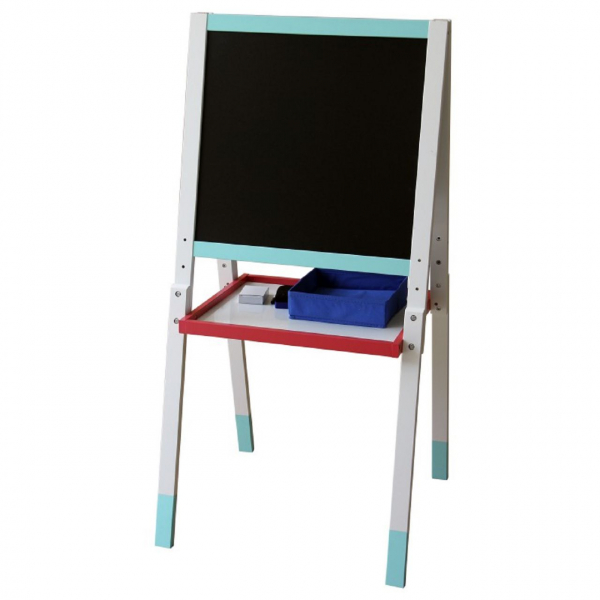 Schultafel und Whiteboard-Tafel, höhenverstellbar