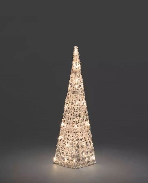 Konstsmide Acryl Pyramide, Weihnachtsbaum, Innendekoration