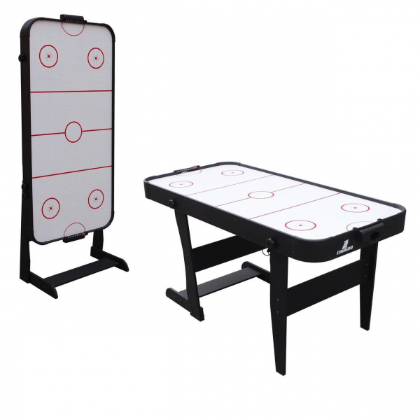 Airhockey-Tisch, klappbar, Air Hockey mit Zubehör