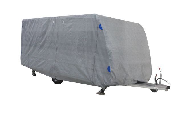 Schutzhülle für Wohnwagen/Caravan, Größe M, 5,50m, Polyamid 170g/qm, anthrazit, Schutzhaube