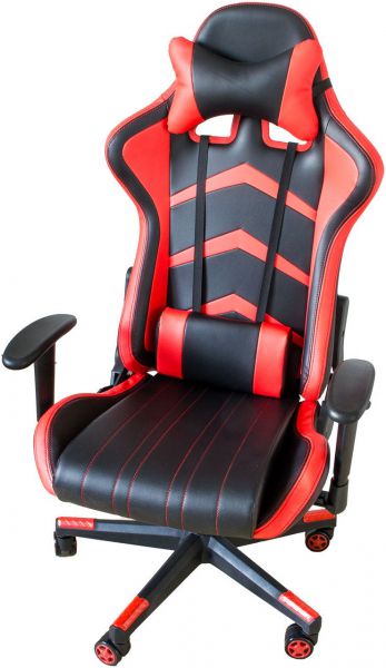 Gaming-Stuhl, schwarz-rot, Bürostuhl
