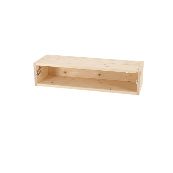 Wandtisch aus Holz, Wandregal